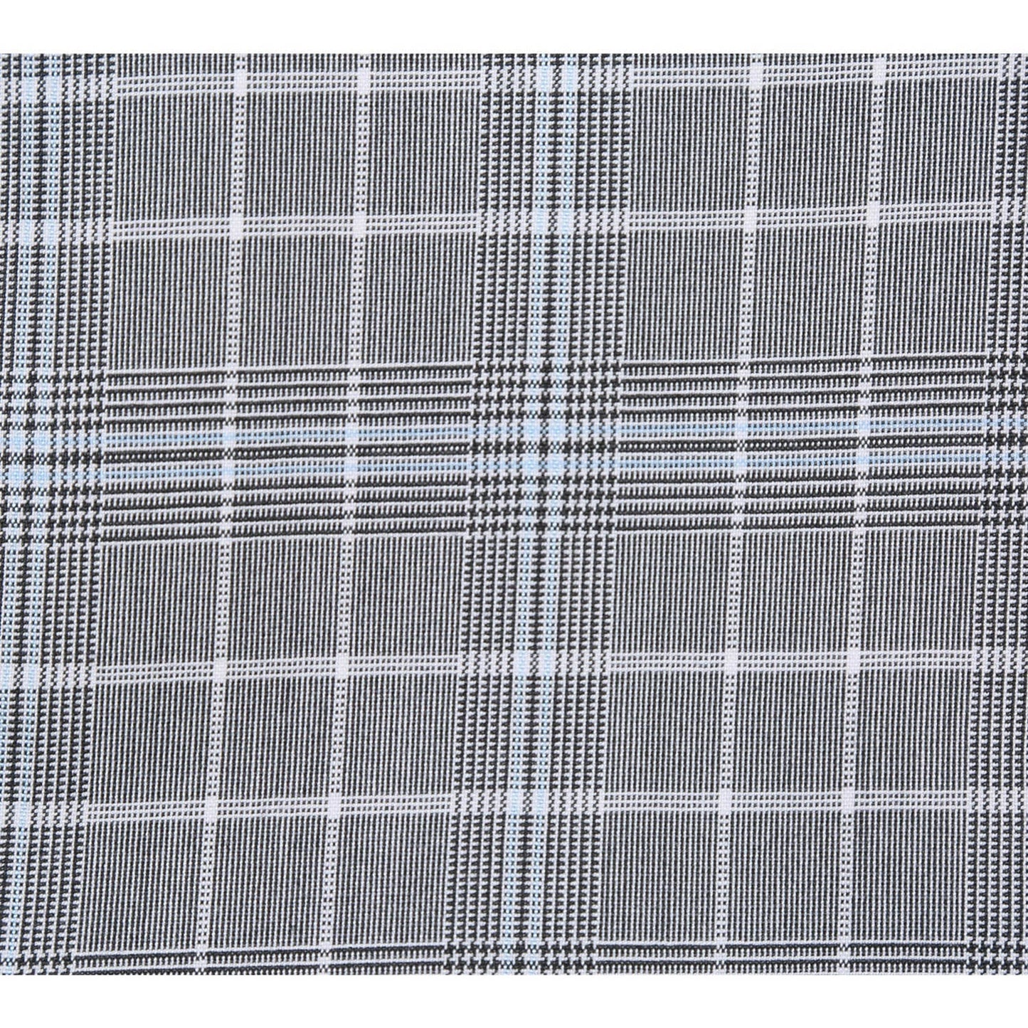 Renoir 82-60-092EL White Smoke Plaid Suit