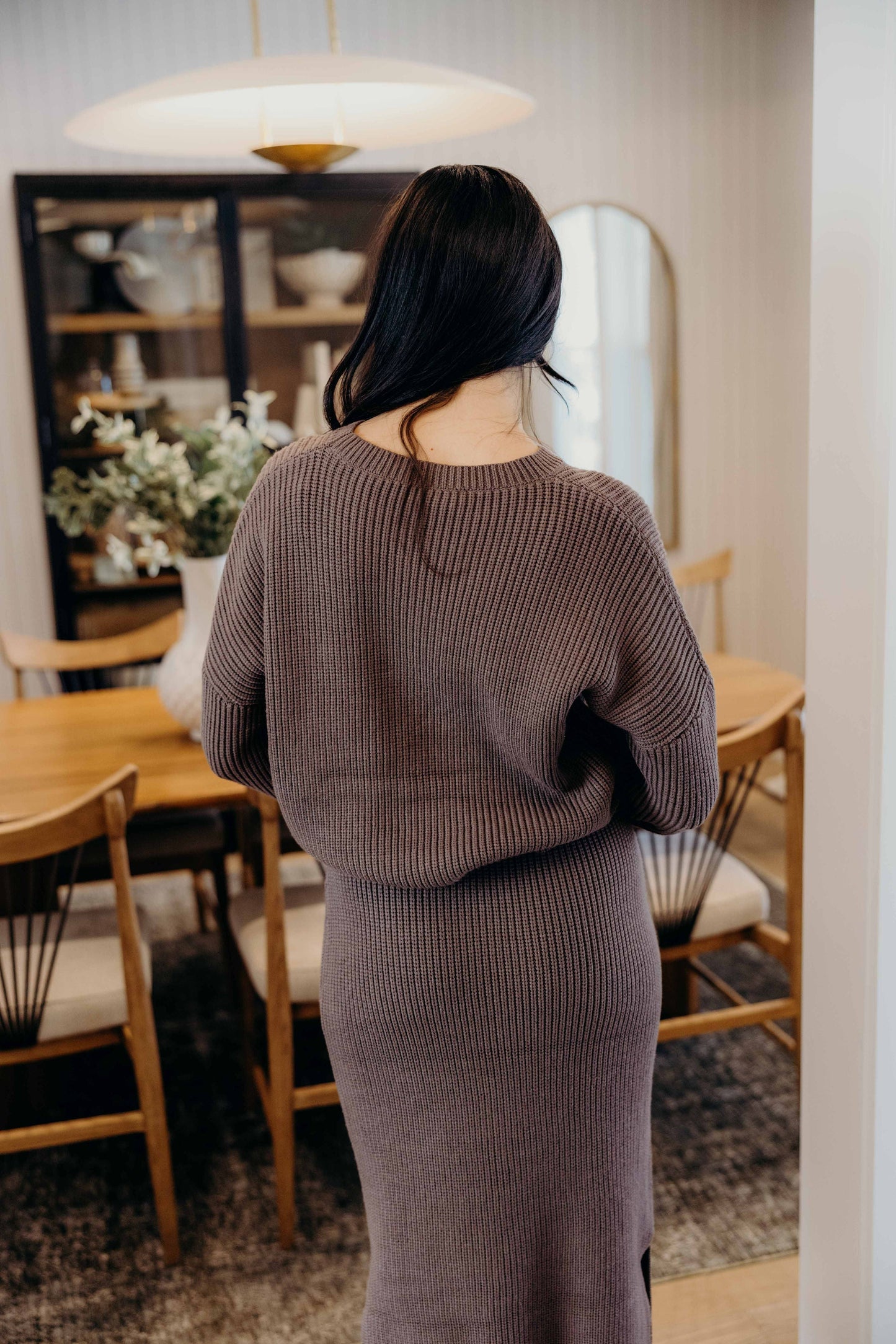 OVERSIZED SWEATER IN OAK