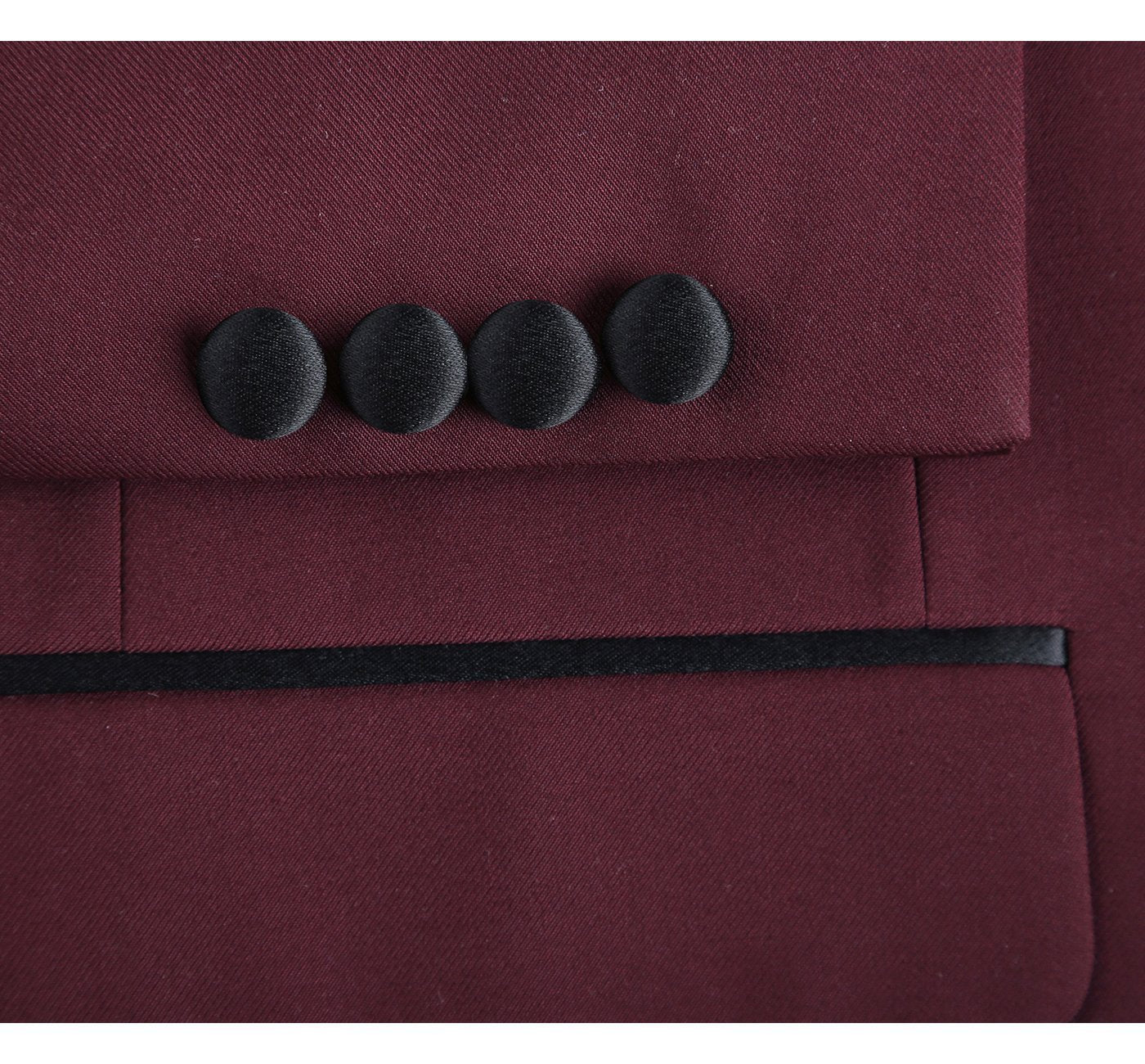 Renoir 201-8 Men's Slim Fit 2-Piece Shawl Lapel Tuxedo Suit