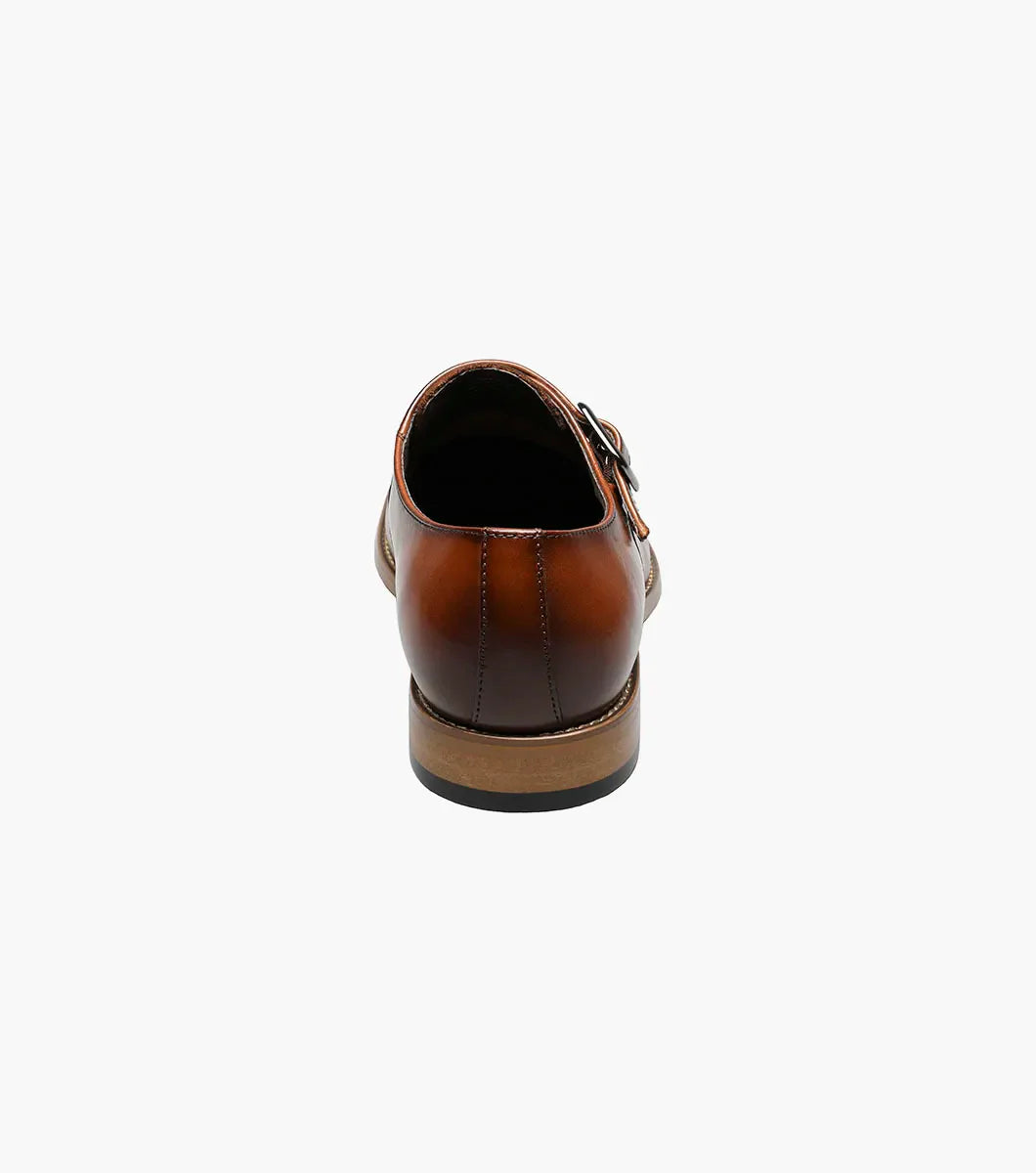 Stacy Adams Desmond Cap Toe Monk Strap