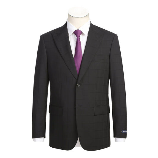 566-15 Men's New Slim Fit Wool Suits