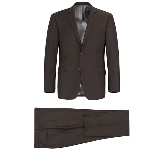 201-5 Men's 2-Piece Single Breasted Notch Lapel Suit