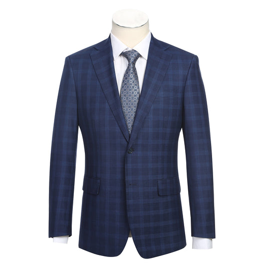 Renoir 92-53-410EL Navy Check Suit