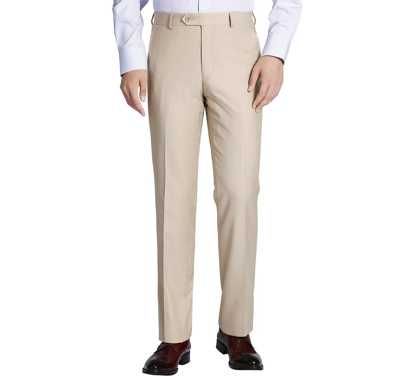 201-3 Men's Flat Front Suit Separate Pants CL