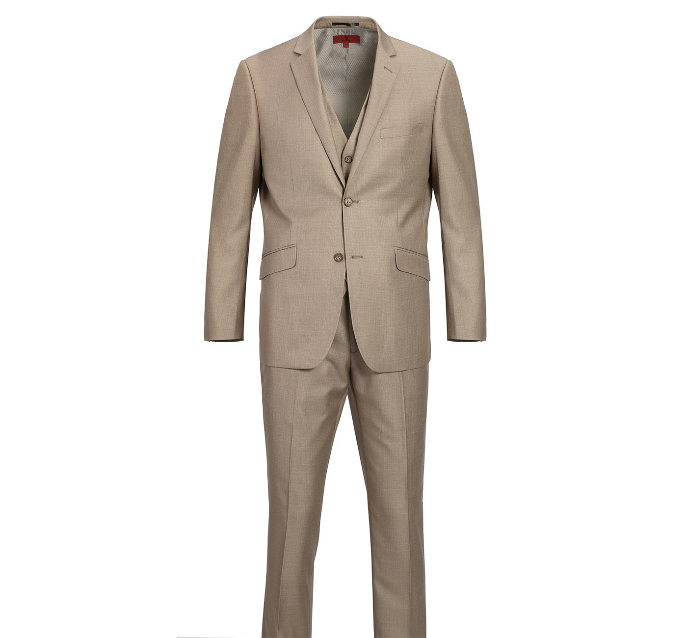 202-3 Men's 2-Piece Single Breasted Notch Lapel Suit