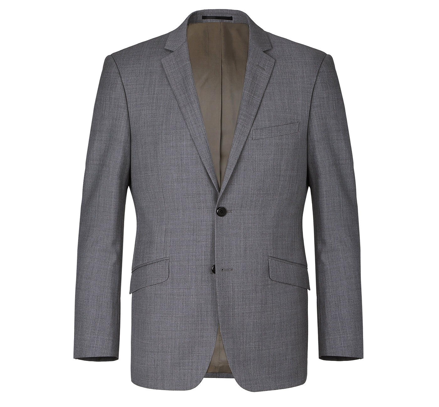 508A-3 Men's 2-Piece Notch Lapel Wool Stretch Suit