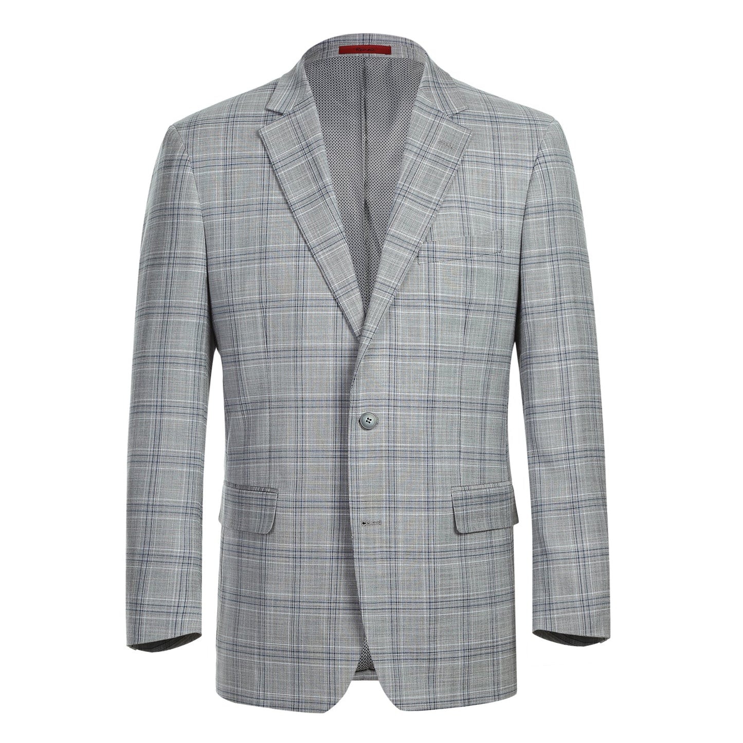 293-23 Men's Classic Fit Checked Suits