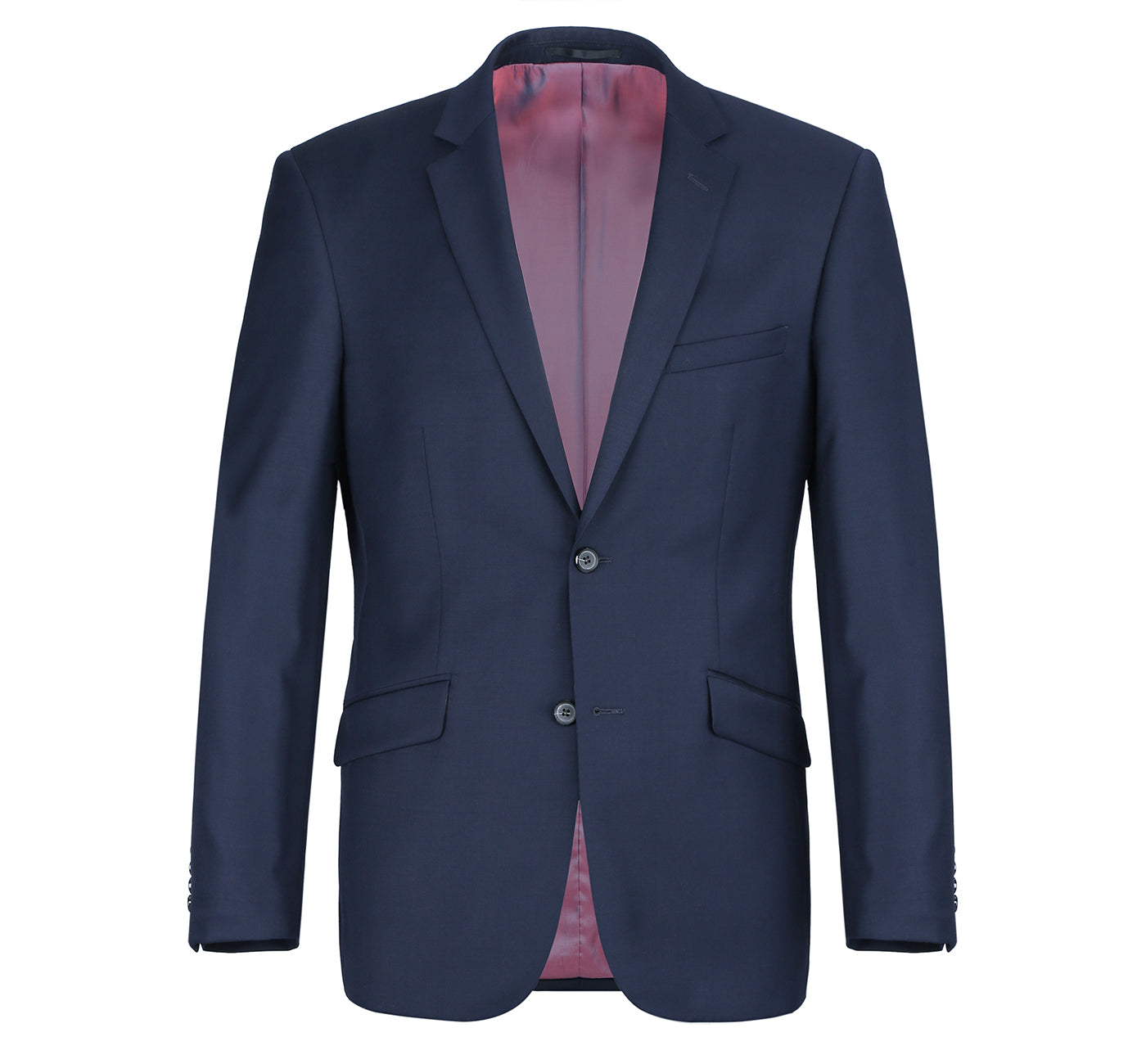 508A-19 Men's 2-Piece Notch Lapel Wool Stretch Suit