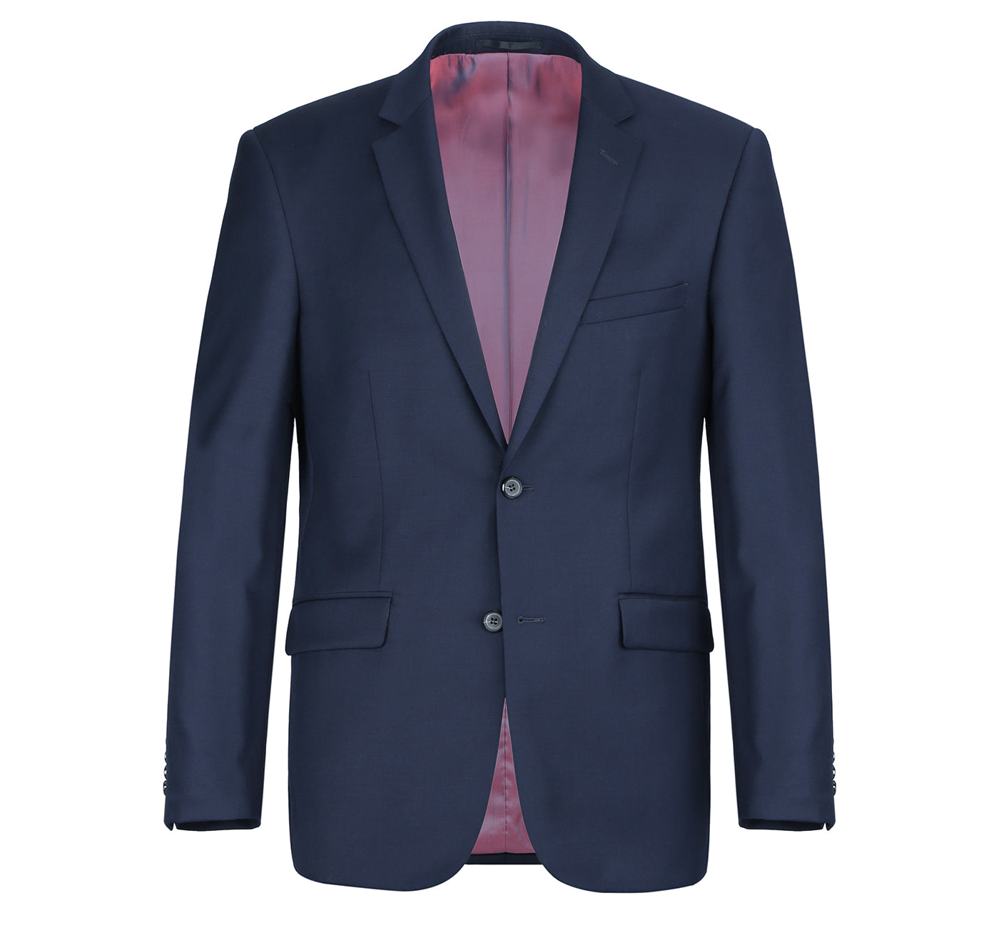 508A-19 Men's 2-Piece Notch Lapel Wool Stretch Suit