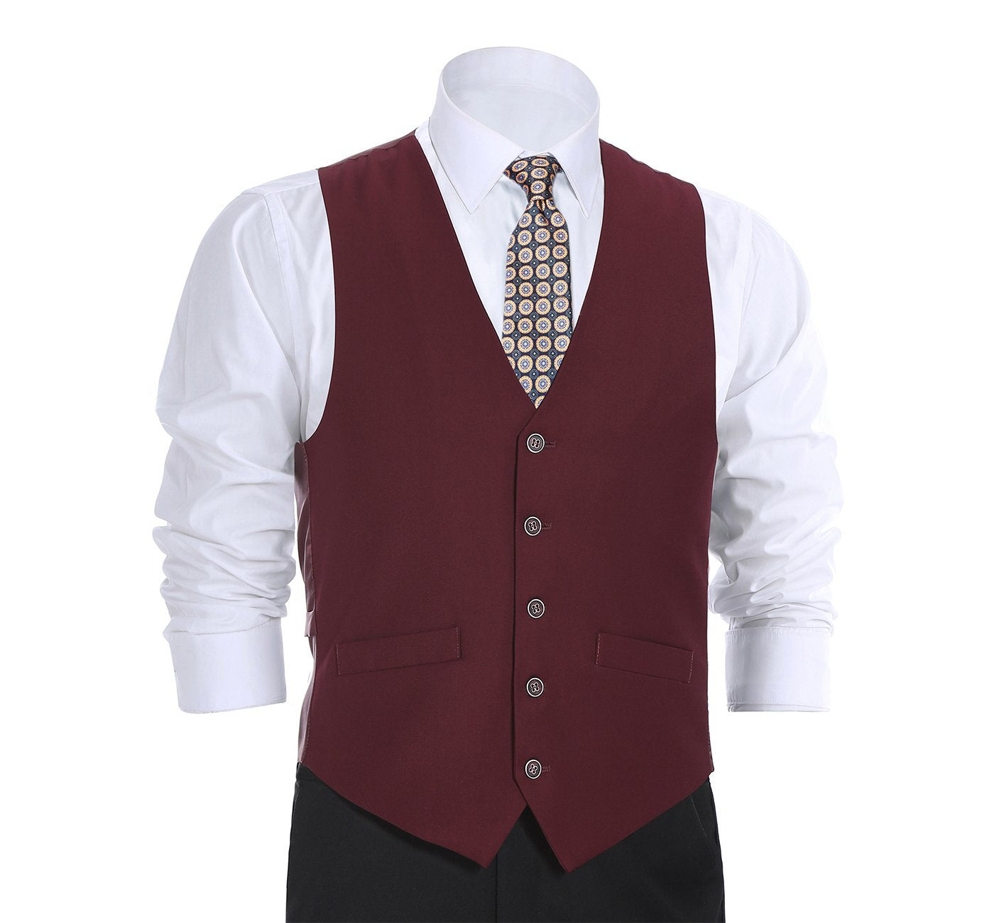 201-8 Men's Classic Fit Suit Separate Vest