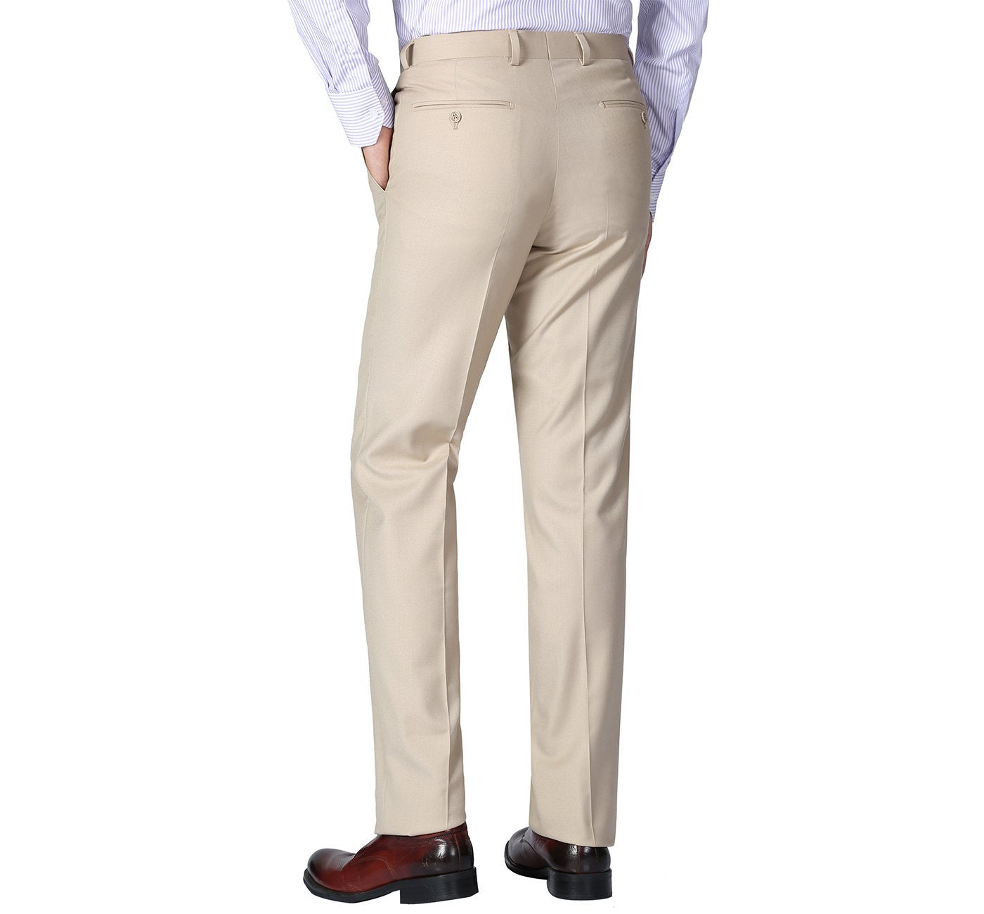 201-3 Men's Flat Front Suit Separate Pants CL