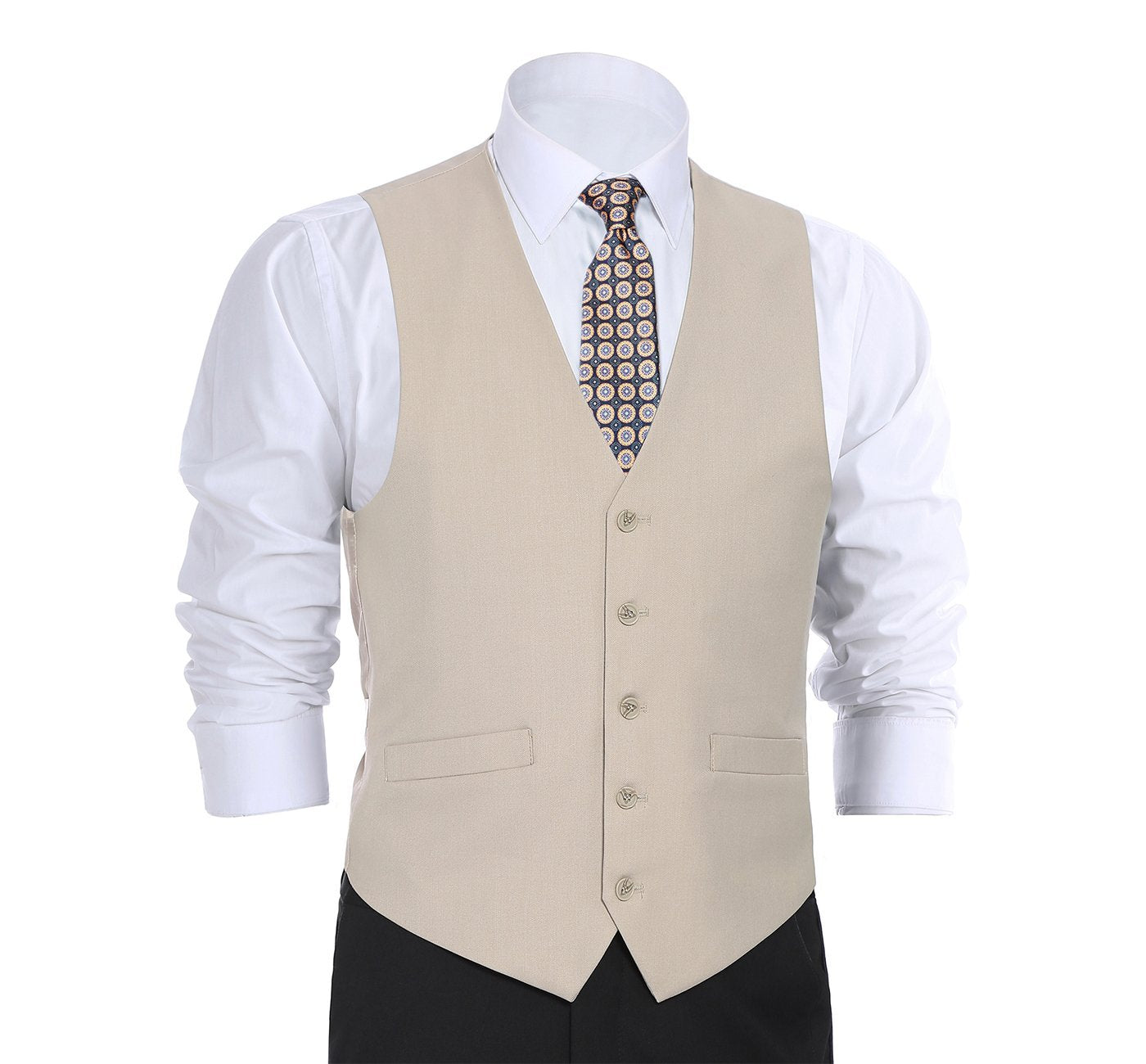 201-3 Men's Classic Fit Suit Separate Vest