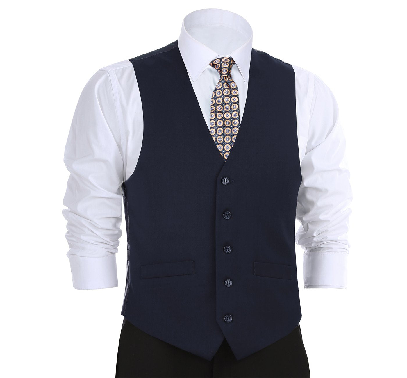 201-2 Men's Classic Fit Suit Separate Vest