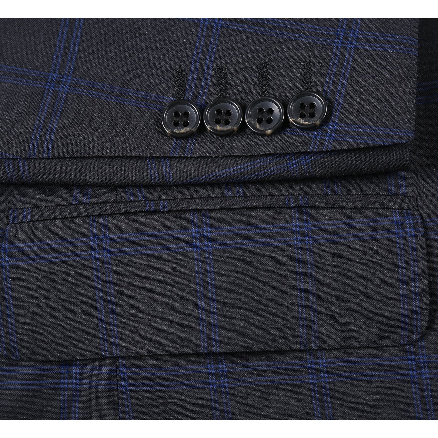 566-8 Men's New Slim Fit Wool Suits