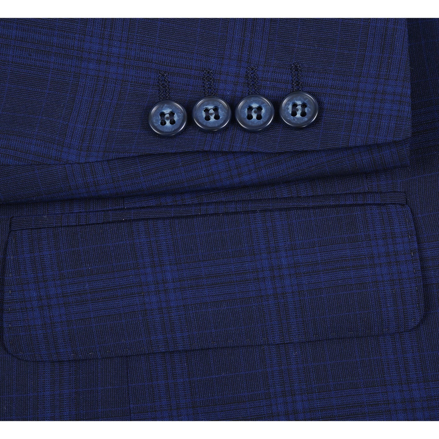 566-7 Men's New Slim Fit Wool Suits