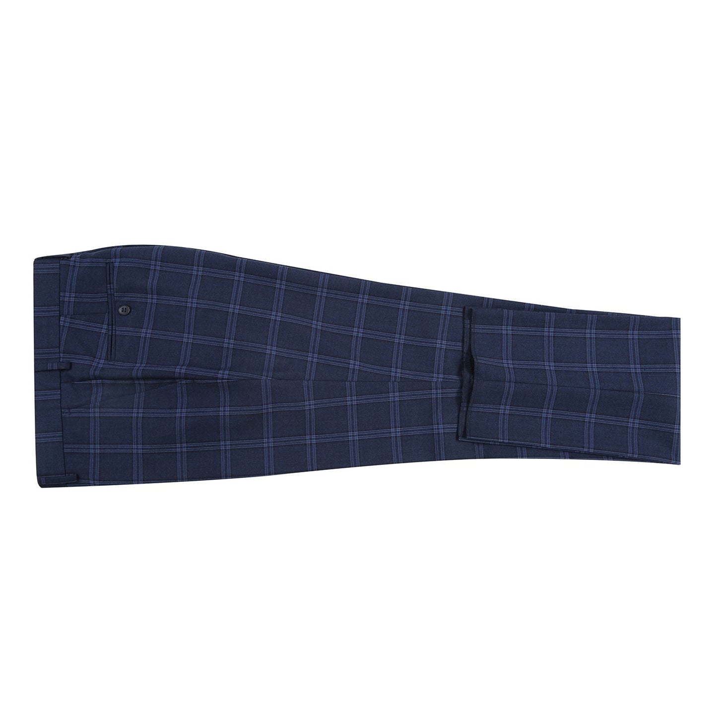 293-22 Men's Slim Fit Checked Suits