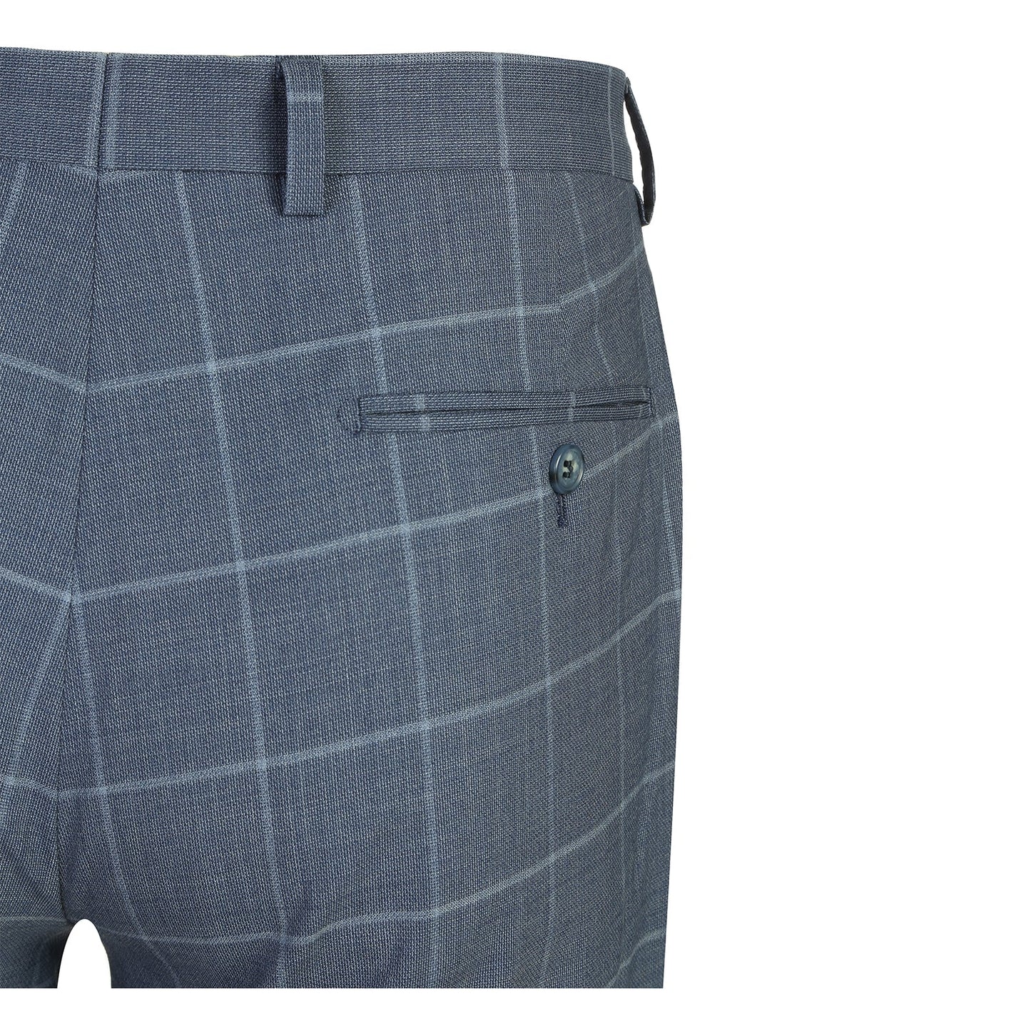 566-13 Men's New Slim Fit Wool Suits