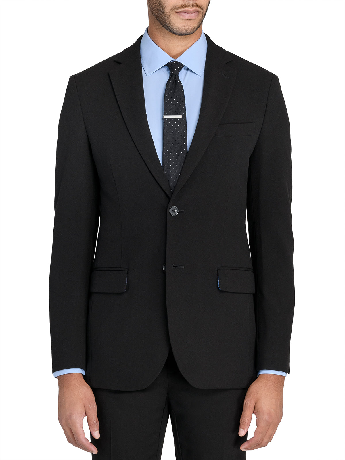 Elevate Suit Jacket, Black handcrafted in Logan, Utah — polished, comfortable design ideal for offices, meetings, and daily workwear.