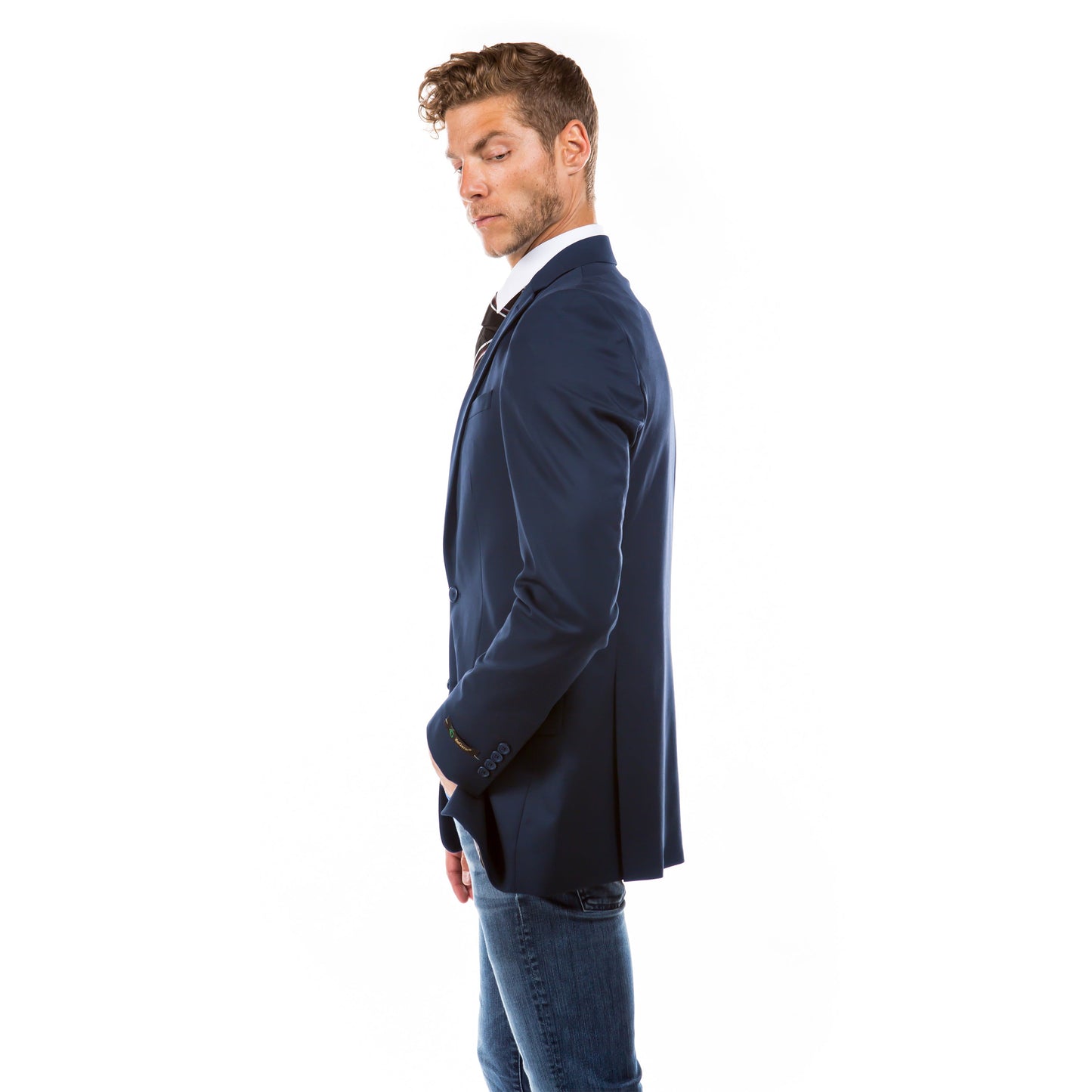 Zegarie Tailored-Fit Suits Separates Jacket