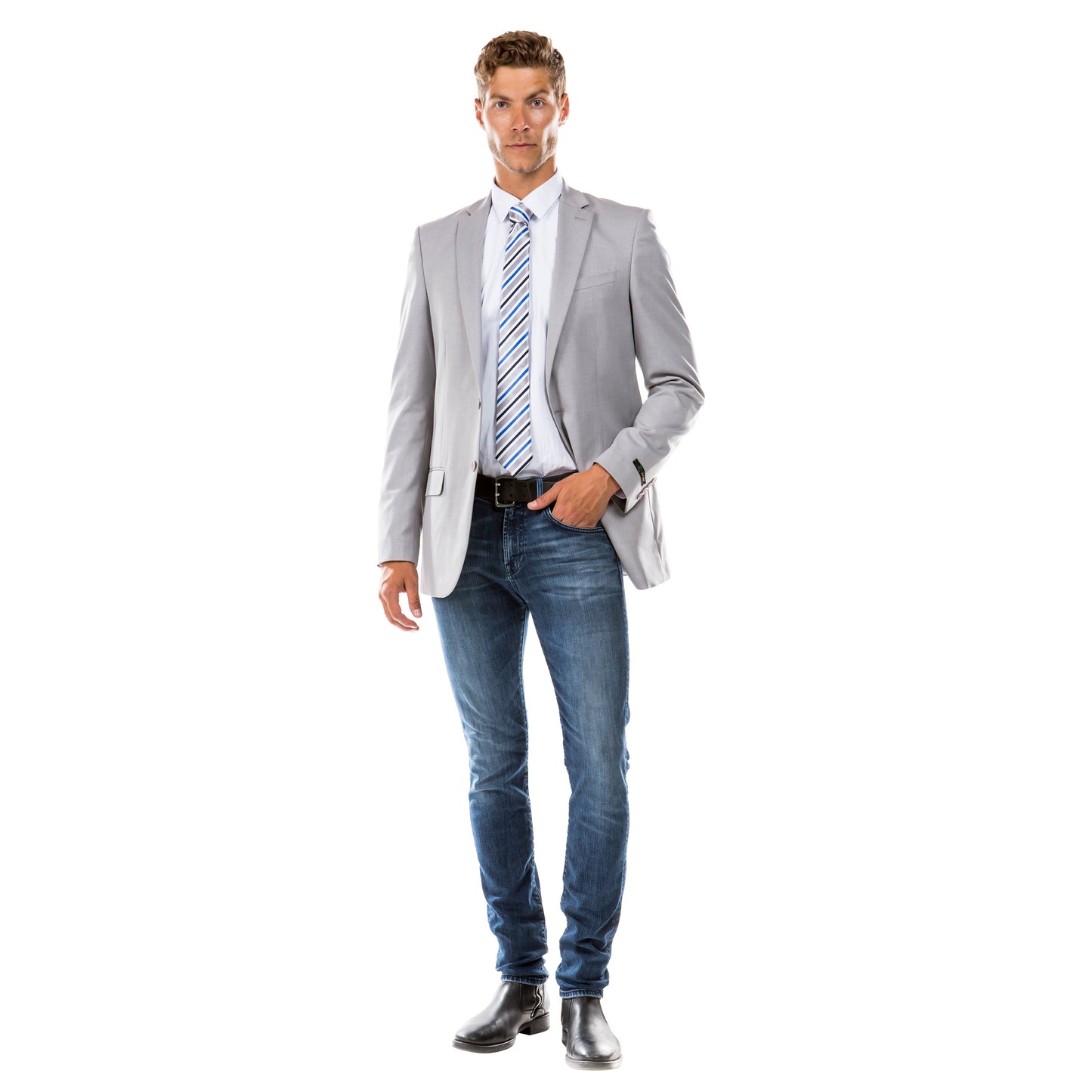 Zegarie Tailored-Fit Suits Separates Jacket