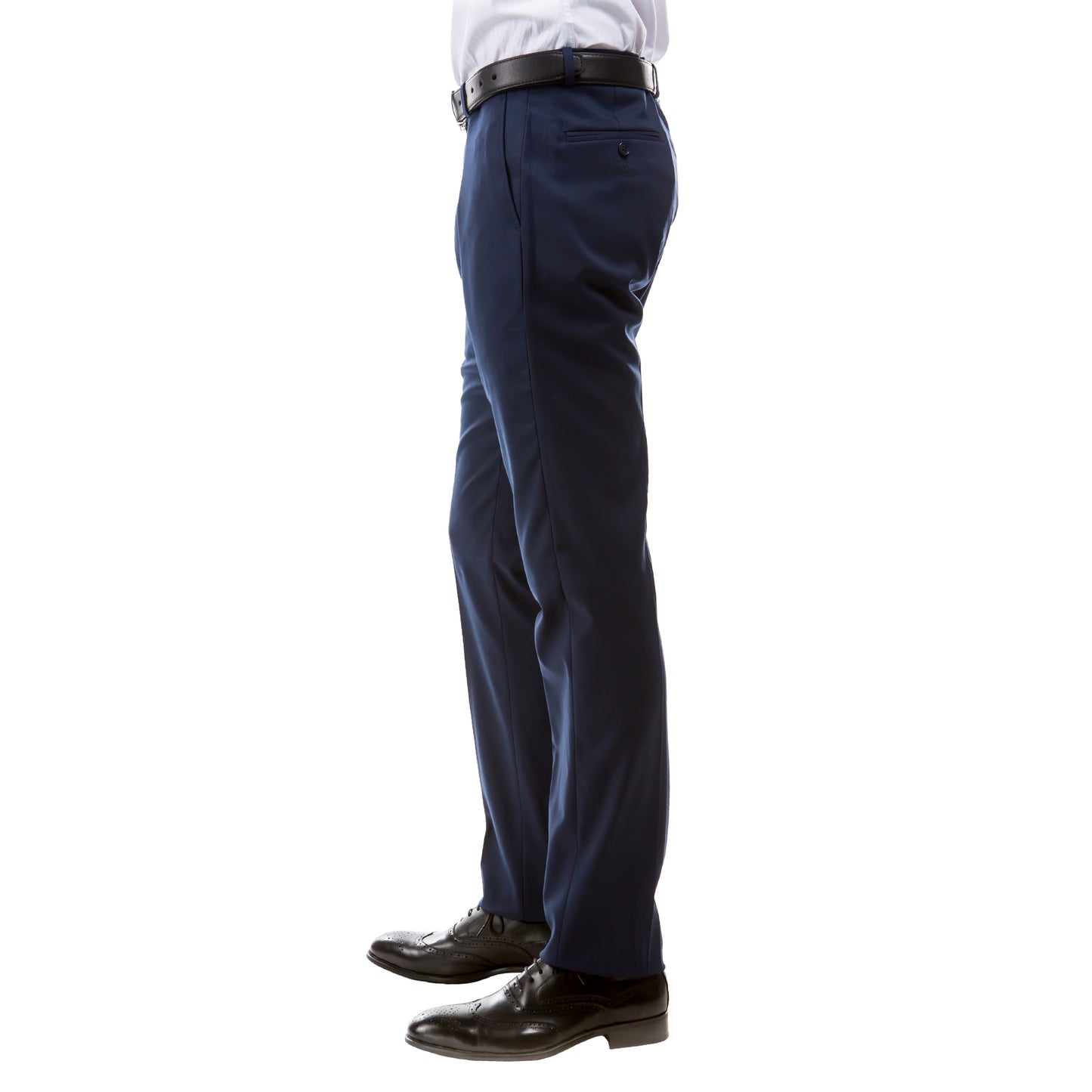 Zegarie Tailored-Fit Suits Separates solid Dress Pants