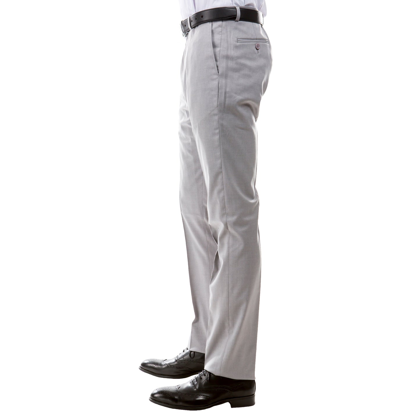 Zegarie Tailored-Fit Suits Separates solid Dress Pants