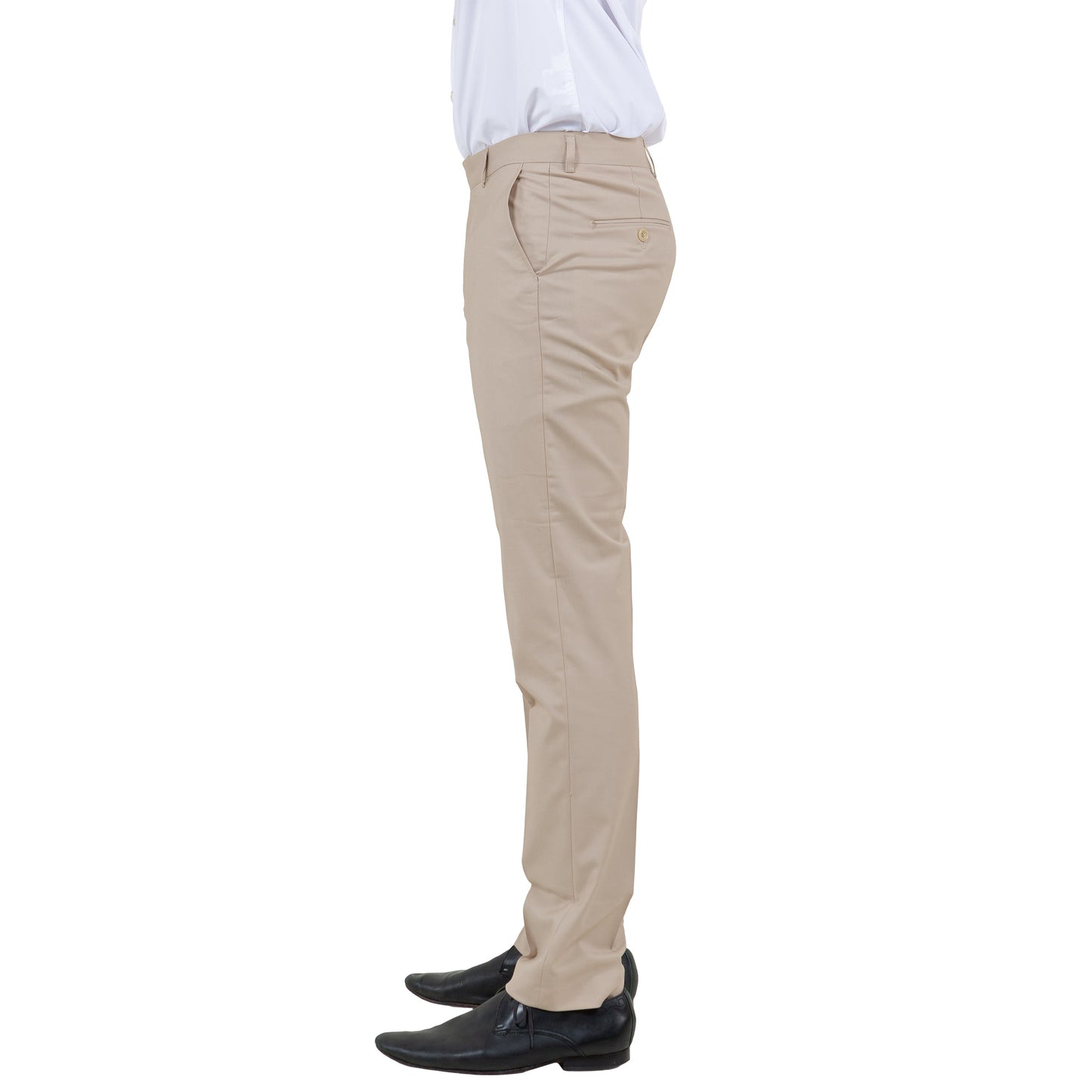 Zegarie Tailored-Fit Suits Separates solid Dress Pants