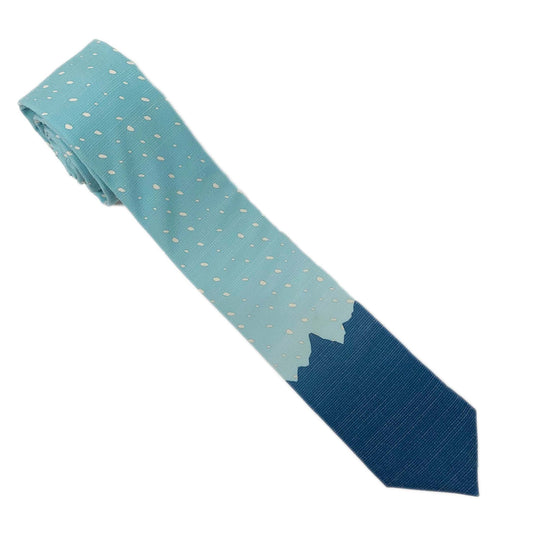 Mountain Time (Light Blue) Men's Tie Missionary tie built to last through daily wear — crafted in Logan, Utah by Kator Shop for elders serving around the world.