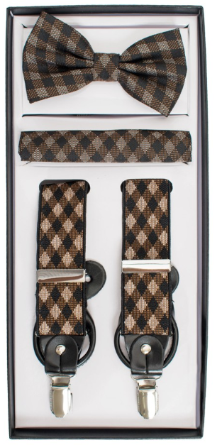 Diamond Suspender Set