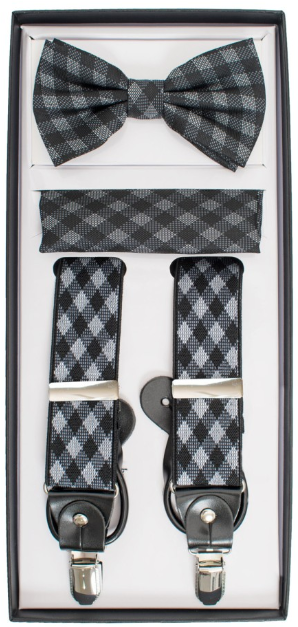 Diamond Suspender Set