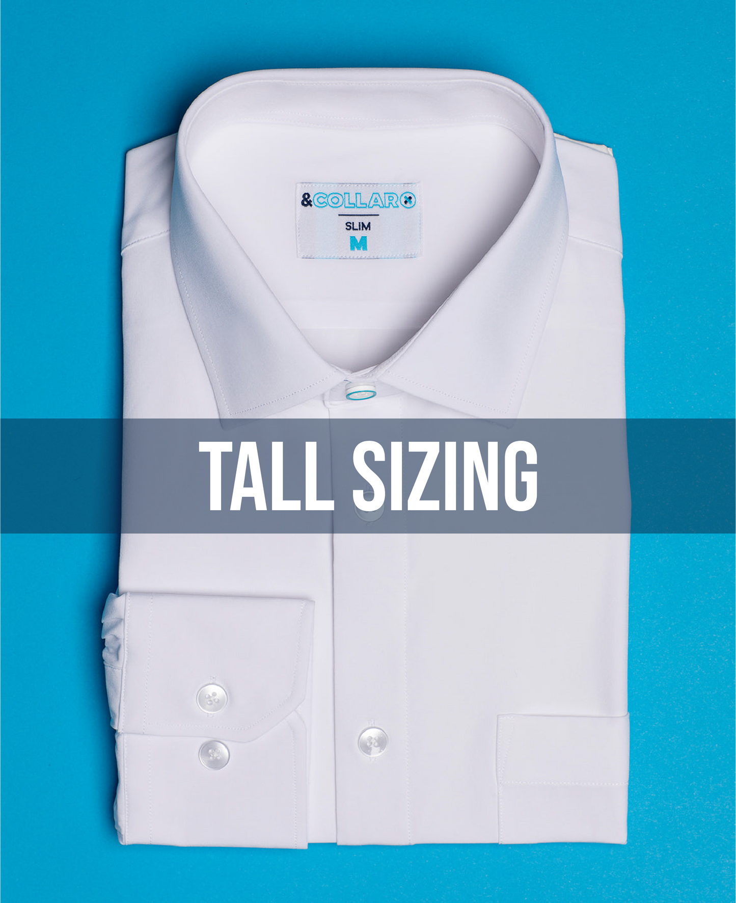 &Collar Range Shirt Short Sleeve- TALL
