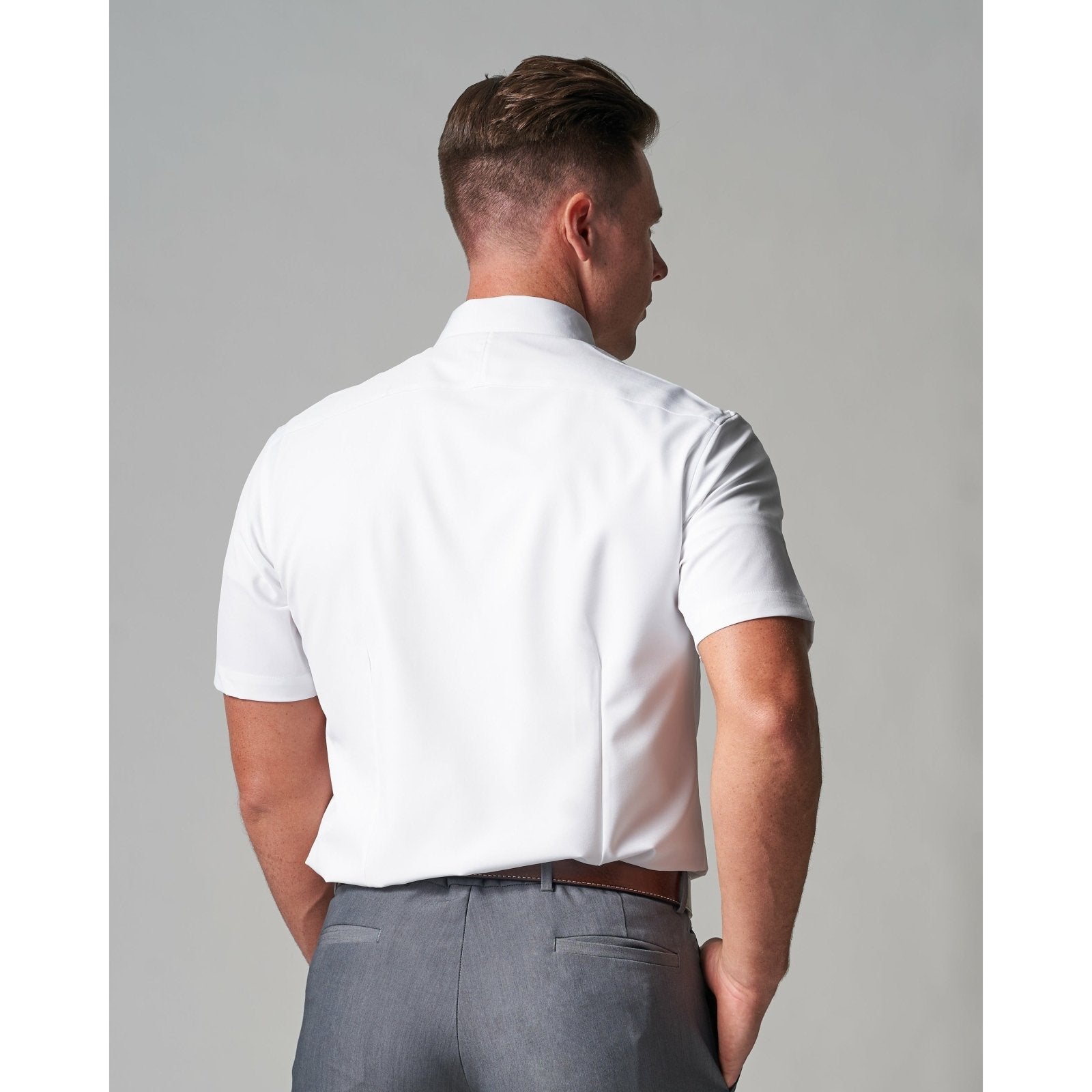 Tempo+ 4-Way Stretch Shirt | Slim Fit - ODIONTP+W-L-SS